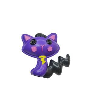 Lalaloopsy Cool Cat Toy Storm E. Sky Pet Figure Violet Purple Animal 2020 3"